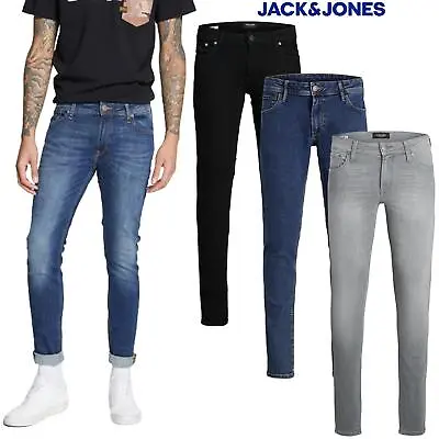 Jack And Jones Liam Skinny Jeans Stretch Denim Smart Casual Denim Pants • £24.99