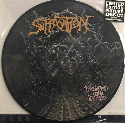 Suffocation – Pierced From Within LP Picture Disc 2022 Listenable - POSH680 *FR • $36.95