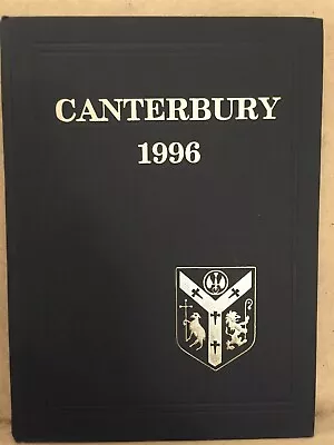 1996 Canterbury School Annual Yearbook High Middle New Milford Connecticut CT • $15.90