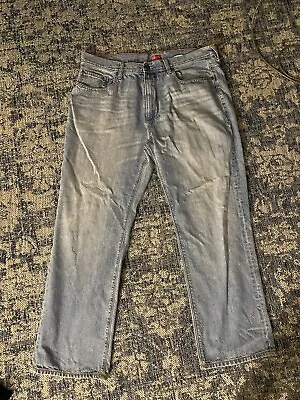 Sean John Jeans Mens 38x32 Blue Denim Baggy Hip Hop Skater Y2K Send Offers • $14