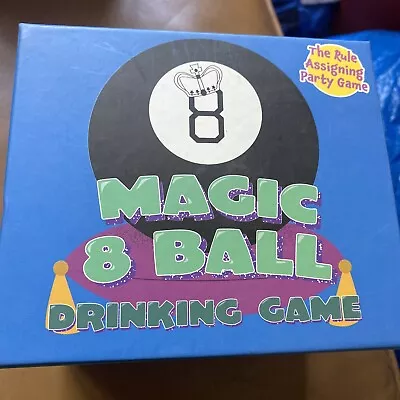 Bin Almighty Magic 8 Ball Drinking Game Adult Naughty Clues Adults Party Game • £7.99