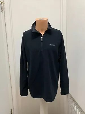 Timberland Mens Thermal Shirt Long Sleeve Zip Pull Over  Medium • $18.55