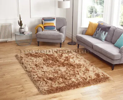 SUPER SOFT LUXURY 8.5cm EXTRA LONG PILE COLOURFUL SHAGGY SUMPTUOUS POLAR RUG • £24.79