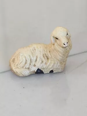 Vaillancourt 2002 56  Lamb Sheep Figurine Folk Art • $49.99