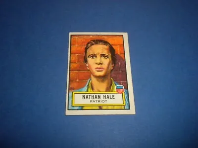 LOOK 'N SEE Trading Card #11 Nathan Hale T.C.G./TOPPS 1952 U.S.A • $9.99