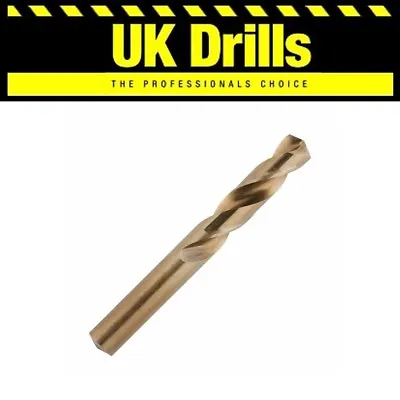 HIGH QUALITY COBALT STUB DRILL BITS 3.2mm - 9.5mm  1/8  - 3/8  • £2.69