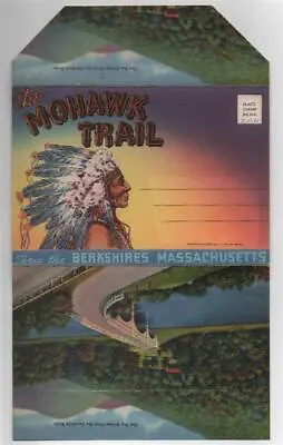 C1950 Souvenir Folder The Mohawk Trail • $5