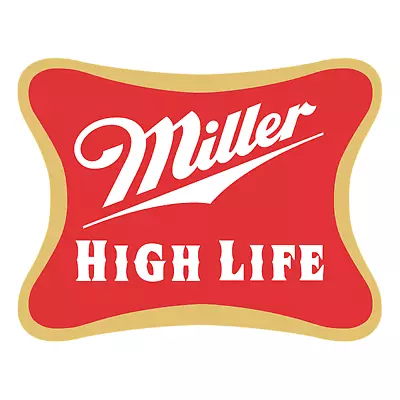 Miller High Life Beer 4 Inch Color Die-Cut Decal Sticker *Free Shipping • $3.97