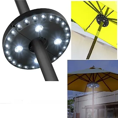 $24.99 • Buy Patio Umbrella Night Light Tent Wireless LED Pole Lights Cordless Outdoor Camp