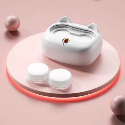 Ultrasonic Contact Lens Auto Cleaner Pocket Contact Lens Case Cleaning Machi ❤TH • $9.08
