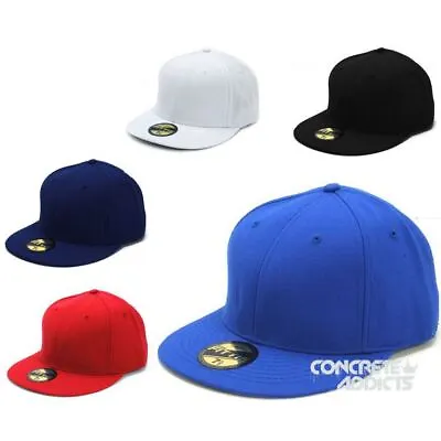$4.79 • Buy Magic Headwear The Fittie Pro Fitted Baseball Cap Caps Hat Hats Flatbill Blank