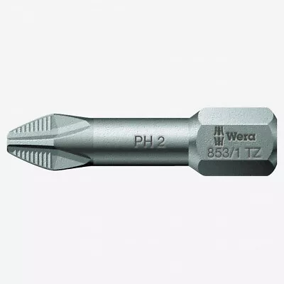 Wera 056662 #2 X 25mm Phillips Torsion ACR Bit • $8.81