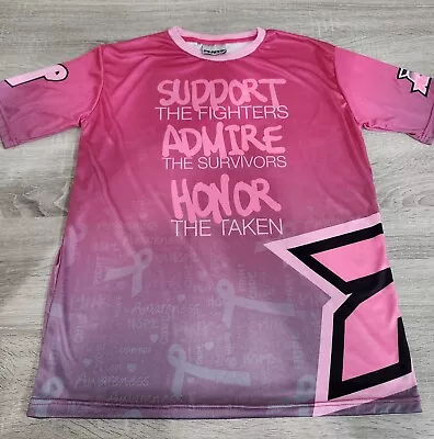 Men's Women's Unisex Breast Cancer Awareness Baseball Softball Jersey Pink Large • $49.99