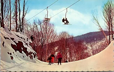 Little Spruce Peak Ski Resort Stowe Vermont Vintage Postcard • $4.75
