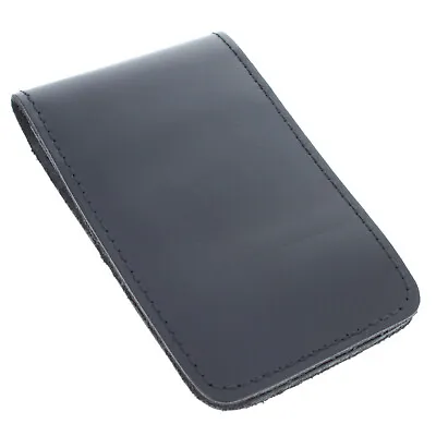 ASR Federal Leather 3x5 Standard Memo Book Cover - Plain Black • $14.99