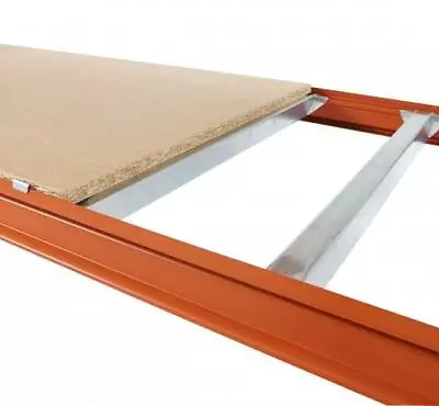 Longspan Shelving Chipboard & Steel Support Level 2700w X 900d Mm 550kg UDL • £180.99