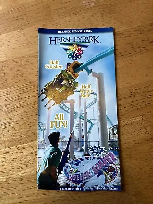 Vintage Hershey Park Roller Soaker 2002 Brochure • $12