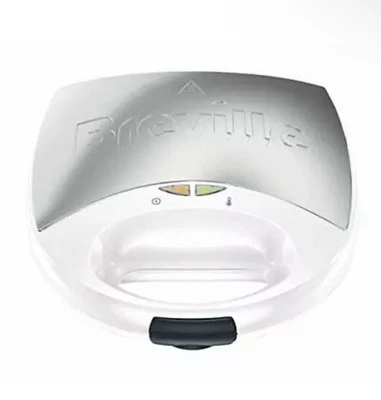 £19.89 • Buy BREVILLE VST083 Sandwich Toaster And Toastie Maker, White Stainless Steel