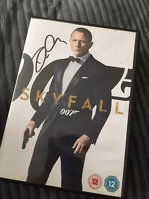 Daniel Craig Signed Skyfall Dvd Cover Sleeve  • £39