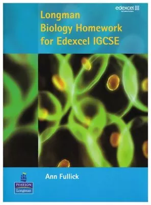 Longman Biology Homework For Edexcel IGCSE By Stirrup Mr Martin Paperback Book • £3.49