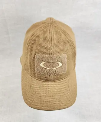 Oakley Si Hat Cap Baseball Elite Ellipse  Logo S/M Coyote Desert Tactical Mens • $14.99
