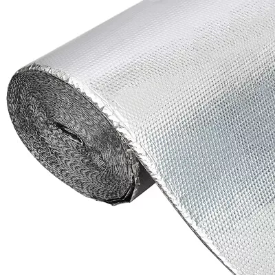 Roll Shed Log Cabin Conservatory Insulation Aluminium Foil Double Bubble Wrap • £11.95