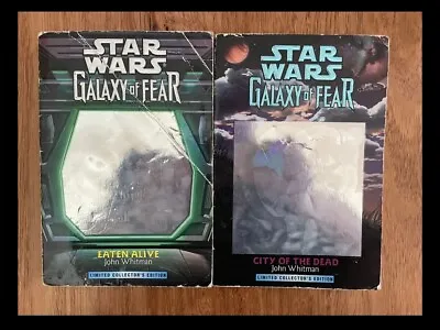 Star Wars Galaxy Of Fear Eaten Alive & City Of The Dead  John Whitman Collector • £20.15