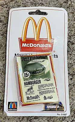 Vintage McDonald's Hamburgers Retro Sign Fridge Refrigerator Magnet - 51687 • $11.99