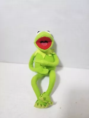 Vintage Nanco Muppet Kermit The Frog Plush Poseable 12  Stuffed Animal 2009 • $13.95