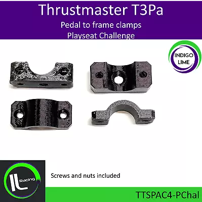Playseat Challenge Thrustmaster T3Pa Pedal To Frame Clamps • £17.99