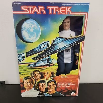 Vintage Mego 1979 Star Trek Captain Kirk Figure Doll Toy 12 1/2  DISCOLORED 1 • $99.99