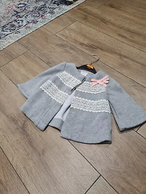 Tahari Baby Girl Chic Coat 9-12 Months • £10