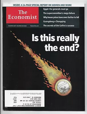 The Economist - IS THIS REALLY THE END? - Nov 25-Dec 2 2011 - Combine Shipping • $2.99