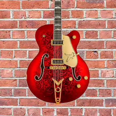 Gretsch Custom Shop USA G6136-55 Paisley Falcon 2024 - Paisley Kandy Apple Burst • $10399.99