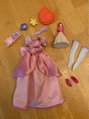  Rare Disney Little Mermaid 2 Return To The Sea Pink Melody Doll Dress • $40