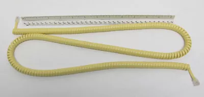 New Telephone Handset Cord - 25' Western Electric Yellow Modular • $9