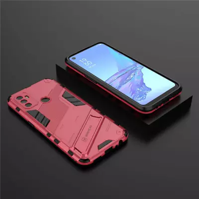 For OPPO A32 A57 Reno Find Heavy Duty Armor Protective Rugged Back Case Cover • $11.59