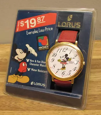 LORUS  Mickey Unlimited  MINNIE MOUSE Watch NEW In Package • $35