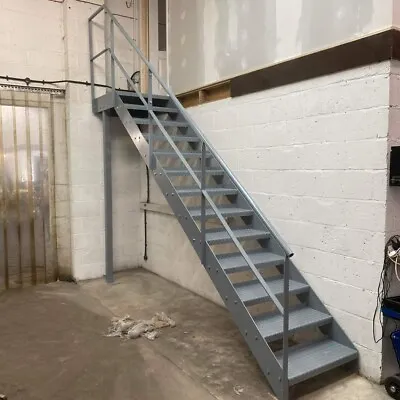 £1400 • Buy 2 M Steel Staircase Metal Fire Escape Flat Pack Metal Staircase £1400 Inc Vat 