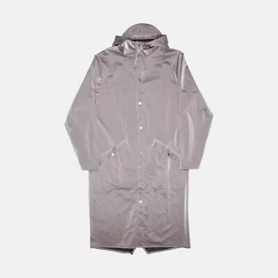 Rains Longer Jacket W3 / Size M / Long / Mens / MultiColoured / Polyurethane • $87.03