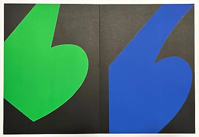 Ellsworth Kelly Original Lithograph Printed In 1958 B • $399.99