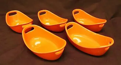 5-12 Oz Rachel Ray Orange Individual Casserole Dishes • $34.95