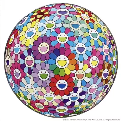 Takashi Murakami Charge Into The Center Of Consciousness Ed 300 Flower Ball • $2399