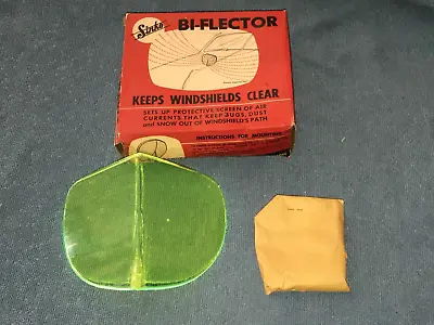 Vintage Green Bug Snow Hood Deflector NIB Windshield Shield Accessory • $44.95