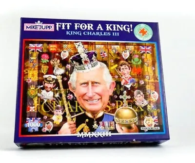 Mike Jupp  Fit For A King   1000 Piece Jigsaw Puzzle • £24