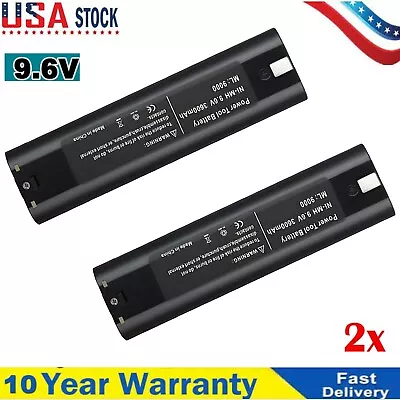 2 Packs For MAKITA 9.6 VOLT 3.6Ah Battery 9000 9001 632007-4 191681-2 9033 9102 • $17