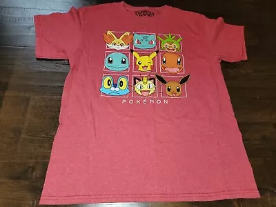 $7.99 • Buy Pokemon Kids Short Sleeves Red Crew Neck Size Large T-Shirt