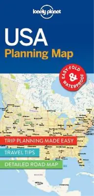 Lonely Planet USA Planning Map (Map) Map • £5.83