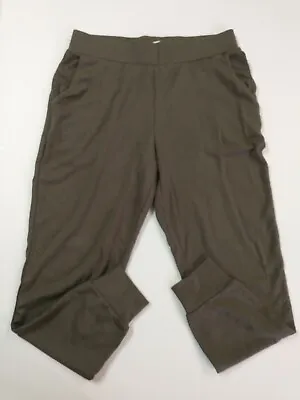 Matty M  Women's Essential Comfort Jogger Pants Olive Green Size Small NWOT • $12