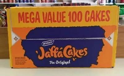 £11.49 • Buy 100X MCVITIE'S  JAFFA CAKES (10X 10) Light Sponge Cakes Free Deliver 